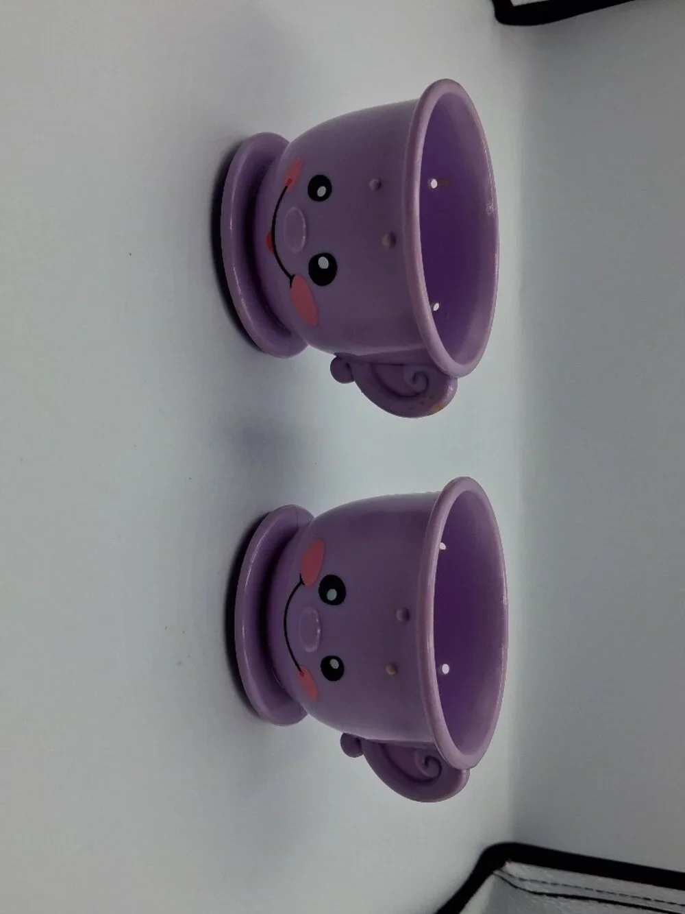 Fisher Price PURPLE TEA CUP Lot 2 Replacement from Laugh 'n Learn Say Please Set